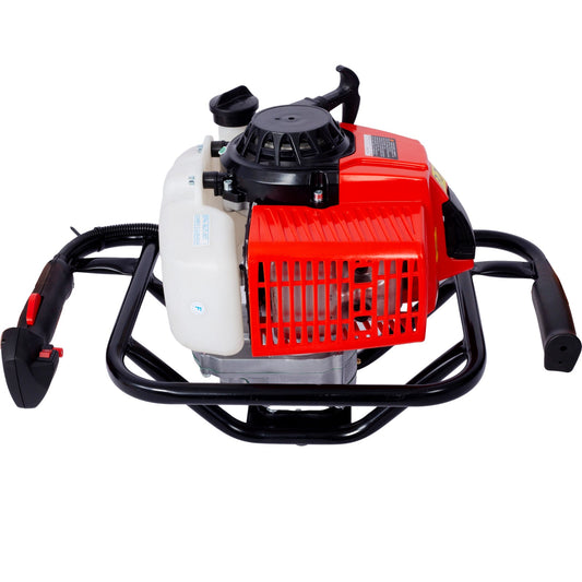 2.7HP Post Hole Digger 63cc Gas-Powered 2-Stroke Auger Digging Drill Shaft Size 3/4' ,EPA certificated SolidRoot Buy Furniture USA