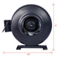 6-Inch 412 CFM Inline Duct Fan: Air Circulation Vent Blower for Hydroponics, Basements, and Kitchens Livingsource