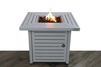 25' H x 30' W Steel Propane Fire Pit Table SolidRoot Buy Furniture USA