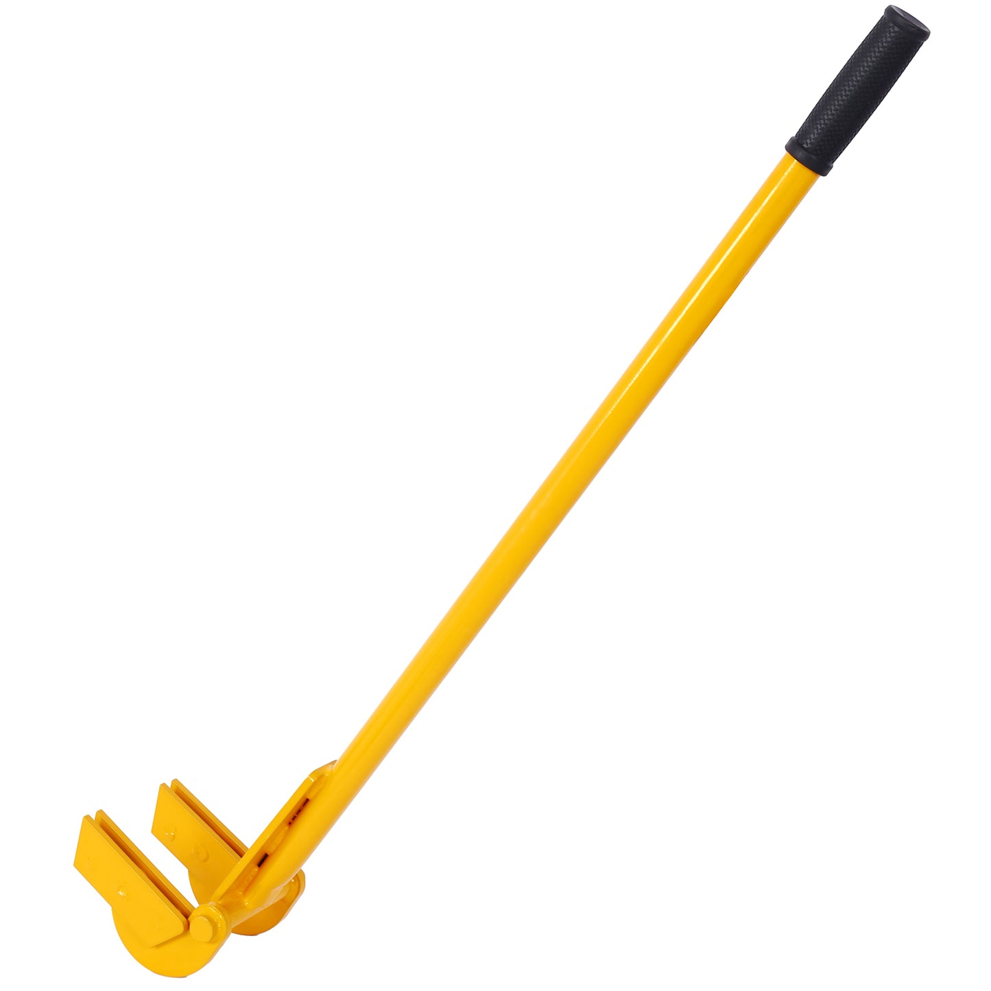 Pallet Buster Tool in Yellow with 43in Long Handle – Deck Wrecker Pallet Tool Pry Bar, Deck Board Removal Tool