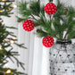 D3.9" Christmas Ball Ornaments, Decorative Hanging Ball Christmas Tree Ornaments for Holiday Party Decorations, Set of 6 - SolidRoot Buy Furniture USA