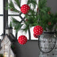 D3.9" Christmas Ball Ornaments, Decorative Hanging Ball Christmas Tree Ornaments for Holiday Party Decorations, Set of 6 - SolidRoot Buy Furniture USA
