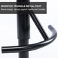 Adjustable Swivel Bar stool Solid wood backrest for Kitchen Counter and Dining Room 2pcs Black Livingsource