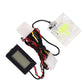 PC Computer 3-Way Flow Meter Digital Temperature Gauge for Water Cooling System Package Livingsource