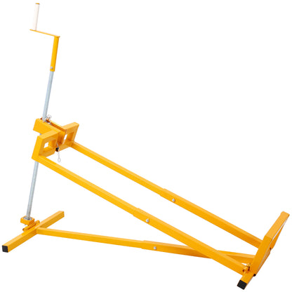 Easy Lawn Mower Lift for Riding Tractors , 800 Lbs Capacity Lawn Tractor Lifter, Ride-on Mower, Cleaning Aid, Universal, Lawn Tractor Lift, Lawn Tractor + 45° Tilt Adjustable, Yellow Livingsource