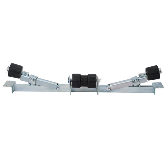 Boat Trailer Bottom Support Bracket with Keel Rollers capacity 1760lbs Livingsource