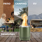 Smokeless Fire Pit, 304 Stainless Steel Tabletop Firepit Wood Pellets Burning Fire Pits for Camping, Bonfire, Low Smoke Portable Firepits for Outdoor Patio Backyard Livingsource