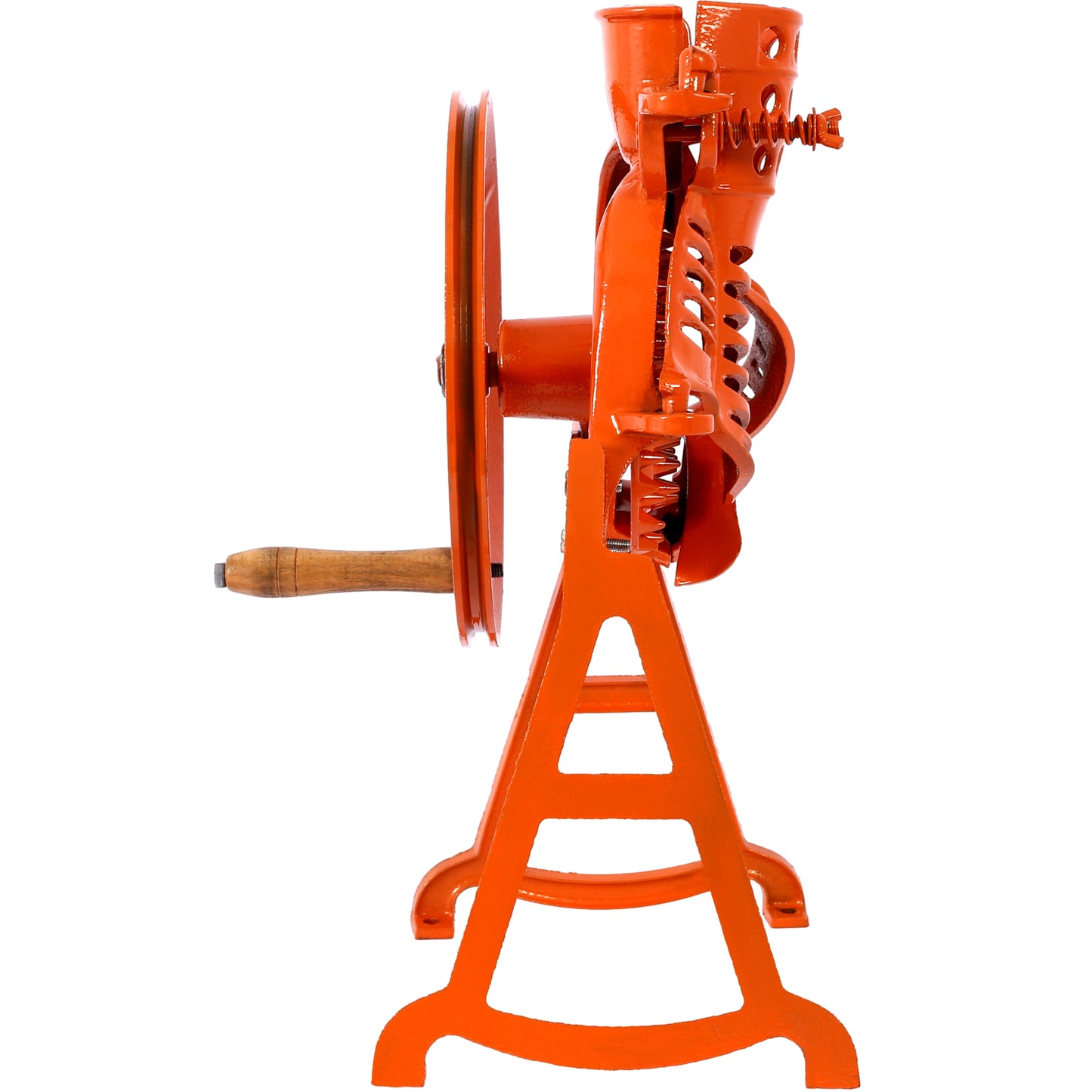 Hand Corn Sheller Heavy Duty Shelling Machine Manual Farm Corn Thresher Corn Remover Tools Hand Sheller with Wooden Handle Cast Iron Manual Thresher