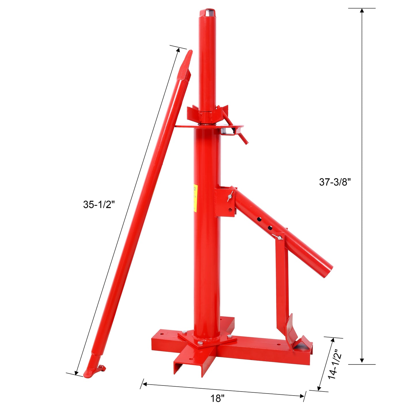 Portable Manual Tire Changer 8" to 16" Tire Changer Bead Breaker Mounting Tool Manual Steel Tire Changing Tool for Car Truck Home Garage Small Auto Shop