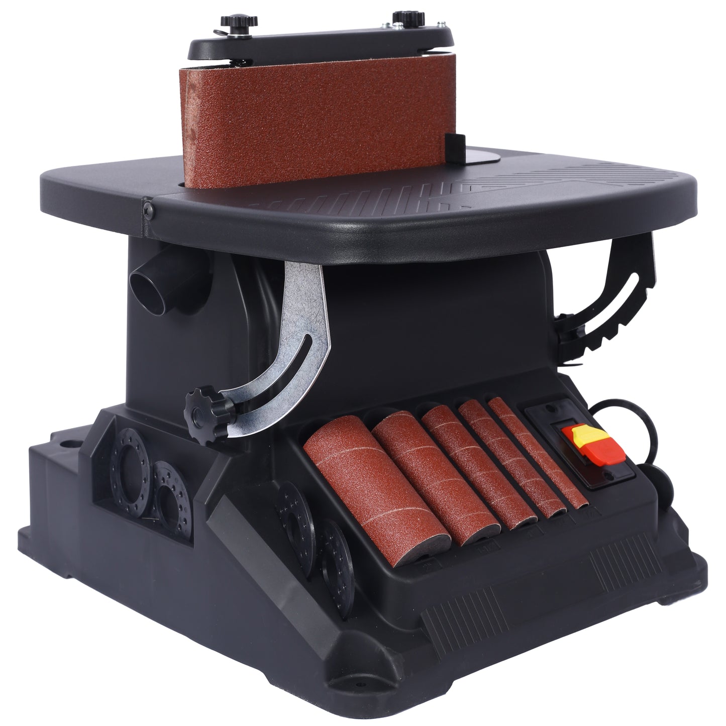 Vertical Oscillating Spindle Sander & Belt Sander, 2 IN 1 Combination Woodworking Machine