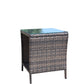 Outdoor patio Furniture 1 Coffee Table with clear tempered glass Livingsource