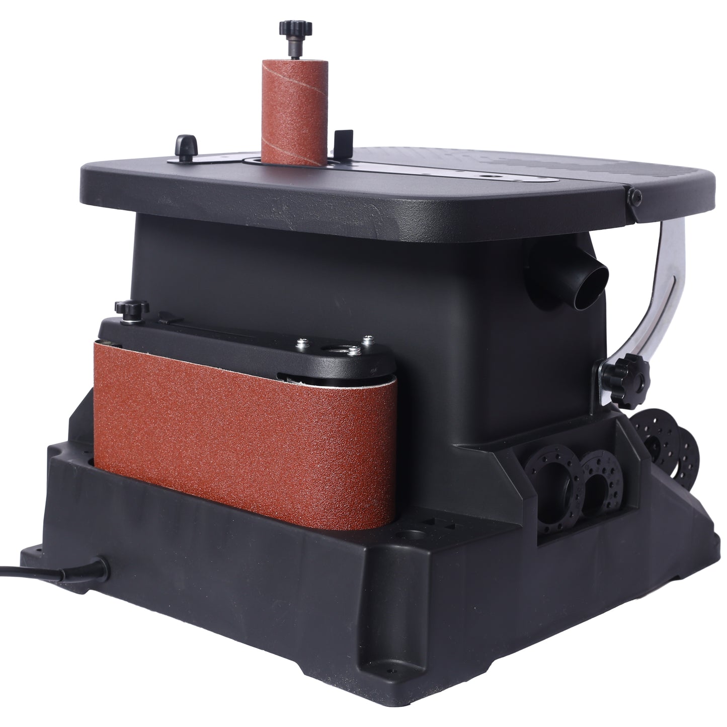 Vertical Oscillating Spindle Sander & Belt Sander, 2 IN 1 Combination Woodworking Machine