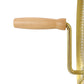 Raffle Drum,Holds 10000 Tickets or 300 Ping Pong Balls, Metal Lottery Spinning Drawing with Wooden Turning Handle, 14.8 x Ø21.26 inch Brass Plated Raffle Ticket Spinning Cage, for Bingo Ballot Livingsource