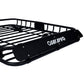 Rooftop Cargo Carrier Basket Motoring Roof Rack,Top Mount Roof Rack 42" black steel - SolidRoot Buy Furniture USA