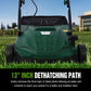 Garden Scarifier, 2-in-1 13INCH Dethatcher Scarifier,12 Amp Electric Lawn Dethatcher,Removable Collection Bag extra large 31.7QT - SolidRoot Buy Furniture USA