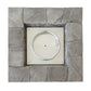 30" Outdoor Square MgO Propane Fire Pit - 40,000 BTU, Grey - SolidRoot Buy Furniture USA