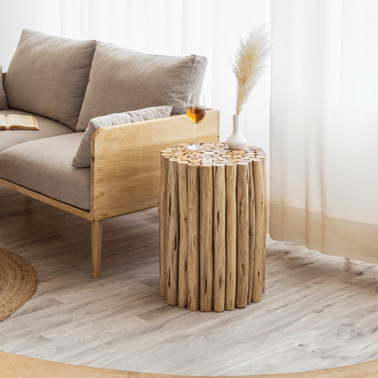 ET1009-16 End Table Natural SolidRoot Buy Furniture USA