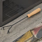 28" Concrete Wood Burning Outdoor Fire Pit Table with Lid - Stone Gray - SolidRoot Buy Furniture USA
