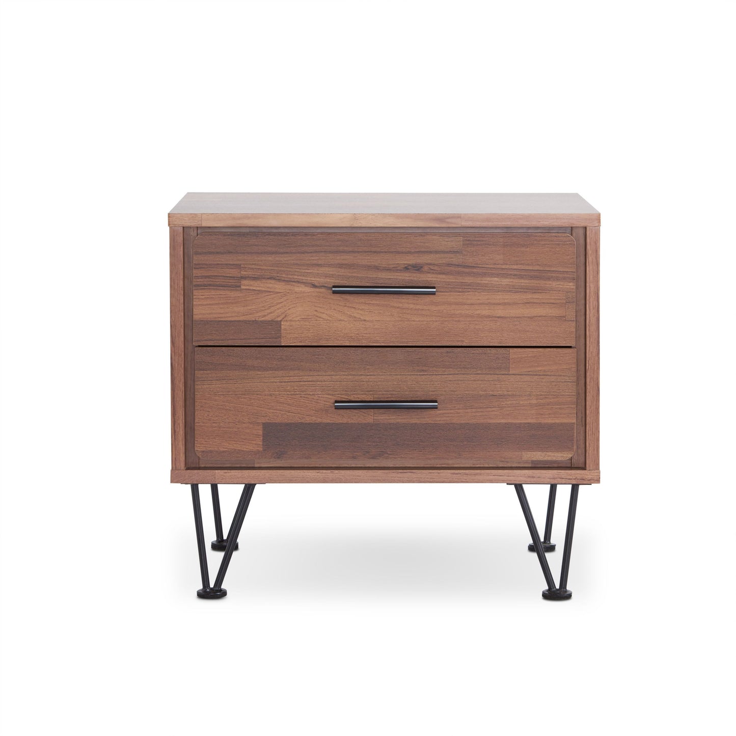 Deoss Walnut Finish Accent Table