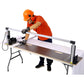 Styrofoam Cutter 450 ℃, 200 W Foam Cutter, Styrofoam Cutter with Nichrom Heating Wire, 36 V Output Voltage, Cutting Thickness 300 mm, Groove Machine for Pearl Cotton, Sponge, Plastic etc. Displaced Livingsource