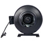 6-Inch 412 CFM Inline Duct Fan: Air Circulation Vent Blower for Hydroponics, Basements, and Kitchens Livingsource