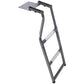 Pickup Truck Tailgate Ladder - Universal Fit, Stainless Steel Self Drilling Hex Screws for Easy Install, Durable Aluminum Step Grip Plates, and Sturdy Rubber Ladder Feet Livingsource