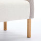 Accent Chair Sofa, Toddler Fabric with Solid Wooden Frame,Rainbow Design Livingsource
