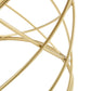 Golden Side table [MDF TOP+ METAL FRAME] Livingsource