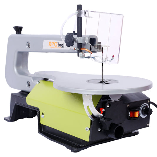16-Inch Variable Speed Scroll Saw with Extra-Large Adjustable Tilting Table – Ideal for Woodworking Projects and Precision Cuts,ETL CERTIFIED Livingsource