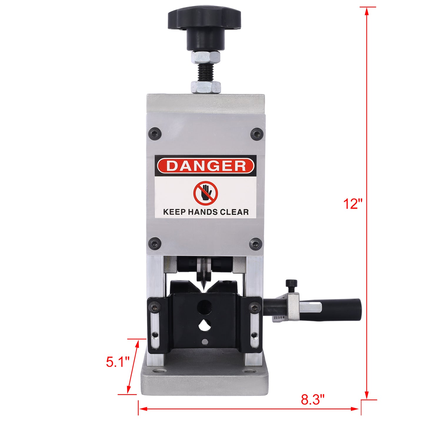 Manual Scrap Wire Stripping Machine, Drill Powered Copper Wire Peeler Machine, Scrap Cable Stripper for Wire Recycling, Compact & Portable Aluminum Alloy Construction, 0.06-0.98 inch