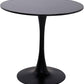 Modern Round Dining Table, ∅31.5'' Kitchen Dining Room Furniture, Coffee Table, Leisure Table, Living Room Table, Black, Christmas Gifts, Christmas Selections Livingsource