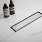 12 Inches Linear Shower Drain with Removable Cover, 304 Stainless Shower Drain  Included Hair Strainer and Leveling Feet - SolidRoot Buy Furniture USA