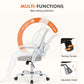 Sweetcrispy Office Mid Back Ergonomic Mesh Computer Desk Larger Seat Executive Height Adjustable Swivel Task Chair with Lumbar Support Livingsource