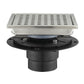 6 Inch Square Shower Floor Drain - SolidRoot Buy Furniture USA