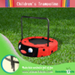 XTP003 Assembled children's trampoline happy expression outdoor and indoor dual-use ladybug black and red foldable iron tube for kids age 3 - 7 Livingsource