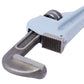 4PCS Aluminium Pipe Wrench Adjustable Jaw Plumbing Pipe Wrench (10" 14" 18" 24" inch) Pipe Wrench Set Livingsource