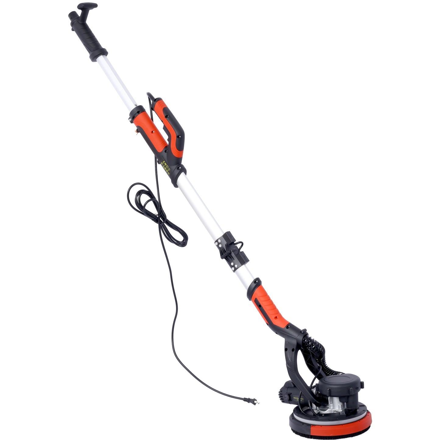 Drywall Sander, 780W Electric Drywall Sander with Vacuum Dust Collection 6.5A Motor Dustless Floor Sander with Variable Speed 900-1800RPM, LED Light, Extendable & Foldable Handle,