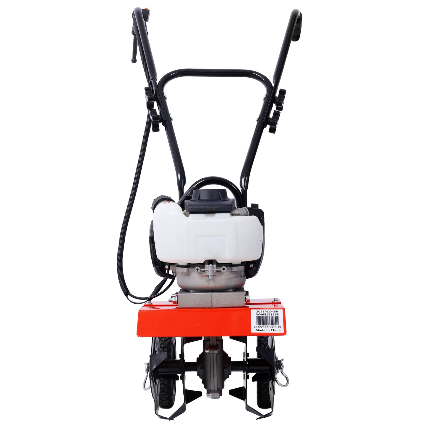 Mini Tiller Cultivator, Powerful 37.7cc 4-stroke Viper Engine, Gear Drive Transmission, Mini Cultivator with 4-Cycle  Engine