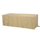 Outdoor Patio Concrete Fire table, Rectangle Gas Burning 56-Inch Fire Pit - 50,000 BTU, Wood Pattern Fire Table, Brown (Tank Cover not Included) - SolidRoot Buy Furniture USA