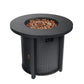 30inch Propane Round Fire Table 40000BTU Propane Fire Pit Table - SolidRoot Buy Furniture USA