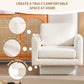 360° Modern Swivel Accent Chair,30" W Teddy Sherpa Round Armchair,Thick Padded Single Lounge Sofa,Upholstered Comfy Barrel Chair,Reading Club Chair for Living Room,Nursery,Bedroom,4 Colors Livingsource