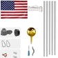 20FT Flag Pole - SolidRoot Buy Furniture USA