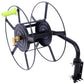 Swivel Hose Reel Wall Mount - 180 Degree Pivot Hose Hanger - Great for Garden Storage - Hose Holder Wall Mount for Garden Hose - Heavy Duty Steel Hose Hanger for Hose Reels Livingsource