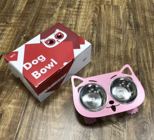 Anti-falling Cat Dog Feeding Water Bowl Livingsource