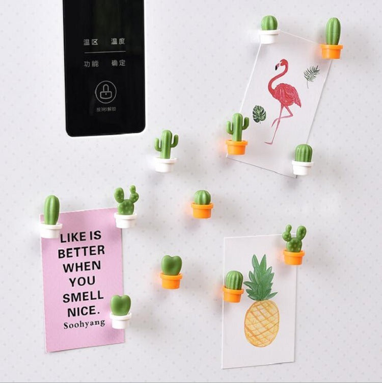 LSI Cactus fridge magnet