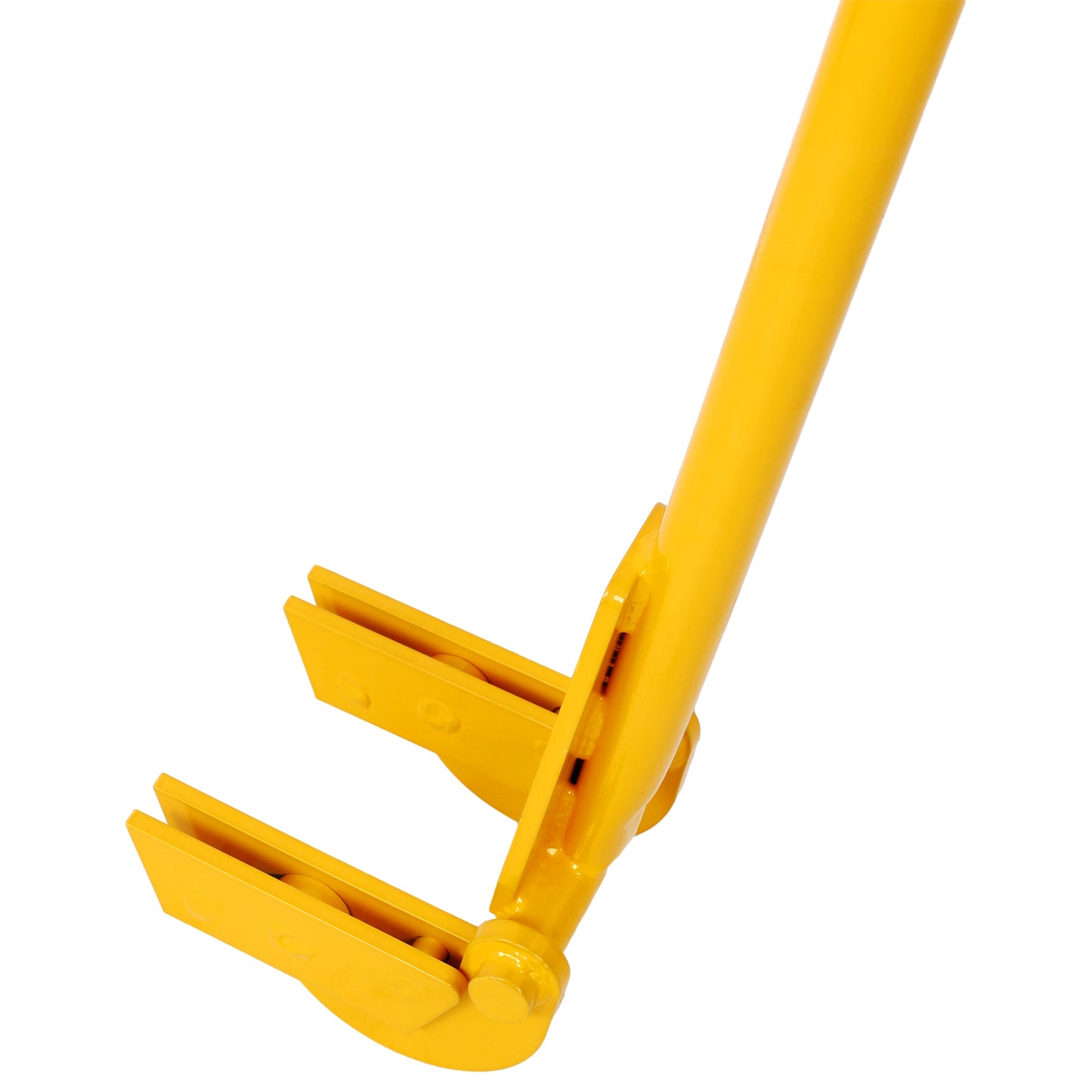 Pallet Buster Tool in Yellow with 43in Long Handle – Deck Wrecker Pallet Tool Pry Bar, Deck Board Removal Tool