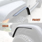 Front & Rear Fenders Compatible with 2020-2024 Jeep Wrangler Gladiator JT Mojave & Rubicon, Off-Road Wheel Fender Liner Set 4 Pcs(Only Fit High Clearance Fender Flares) Livingsource