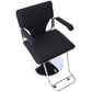 Stainless steel frame,Fashion style Hair Salon Chair Styling Heavy Duty Hydraulic Pump Barber Chair Beauty Shampoo Barbering Chair for Hair Stylist Women Man,with Barber Cape (Black) Livingsource