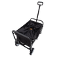 Minimeetall Multi-use Bag Collapsible Foldable Wagon Cart Beach Wagon Heavy Duty Utility Cart Utility Wagon Grocery Cart for for Camping ,3pcs  plastic Liner bag /Cover ,black Livingsource