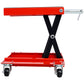 1100lb Motorcycle lift with dolly Jack,Scissor Lift Jack Wide Deck,Front Rear Center Tire Wheel Engine Stand ,Portable Bike Rack Livingsource